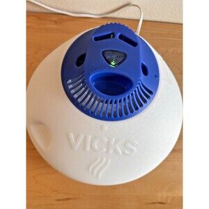 Vicks Warm Steam Vaporizer, 1.5 Gallon Blue White, Tested Working V150SG